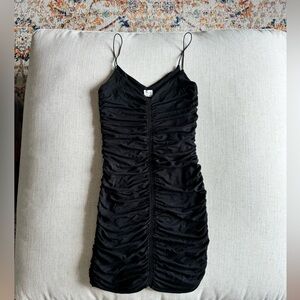 Wilfred Free Ruched Mini Dress